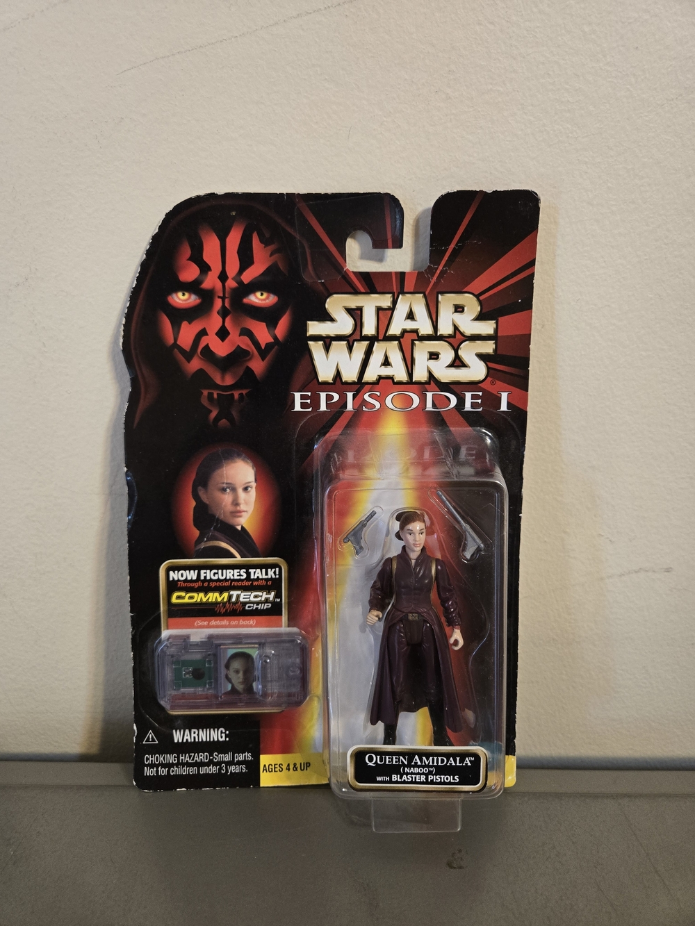 Vintage 1998 Hasbro Star Wars Episode I Queen Amidala Action Figure